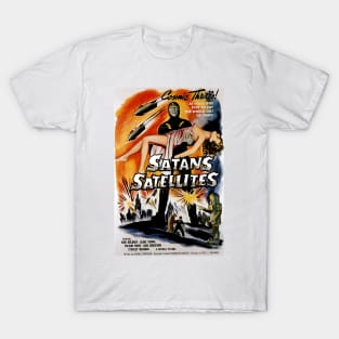 Classic Serial Movie Poster - Satan's Satellites T-Shirt